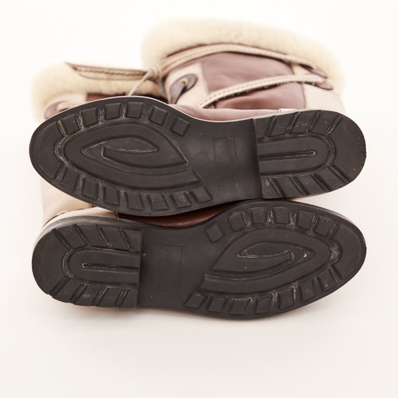 70’s leather and shearling winter boots - Picture 8 of 9